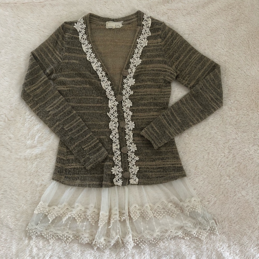 A’reve long cardigan